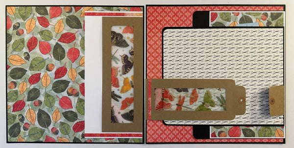 A Year In Review Interactive 12 x 12 Scrapbook Pages