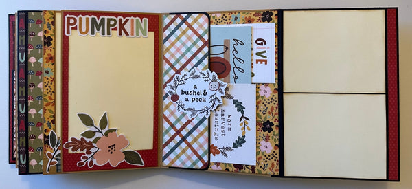 Cider & Donuts Mini Album Tutorial