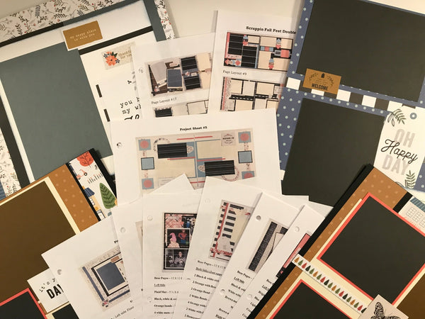 Traditional Scrapbook Page Layout Tutorials - Scrappin It Up