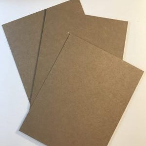 Chipboard 8 1/2 x 11 Sheets