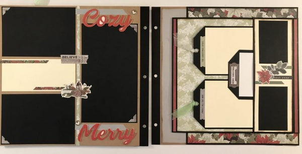 Christmas 12 x 12 Interactive Scrapbook Pages