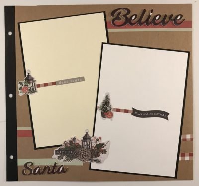 Christmas 12 x 12 Interactive Scrapbook Pages