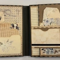 Floral Frost Junk Journal Mini Album