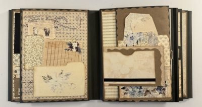 Floral Frost Junk Journal Mini Album