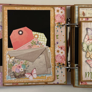 Flower Shoppe 6 x 8 Binder Album Tutorial