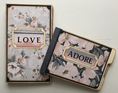 Love & Adore File Folder Albums - 2022 National Scrapbook Day