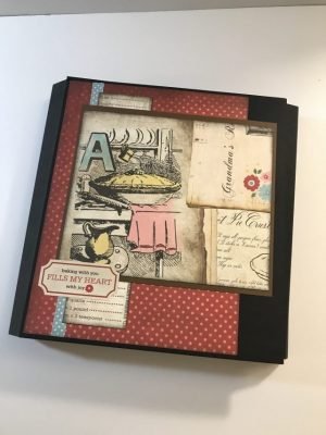 Recipe Mini Album with Bonus Folio Recipe Project