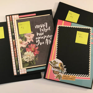 Year In Review Folio Albums Tutorial